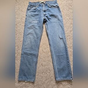 Levis 505 Regular Fit Straight Leg Jeans